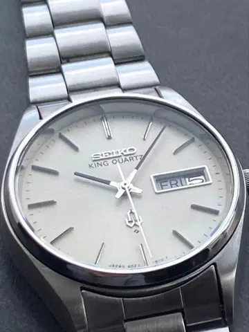 세이코 SEIKO 킹 쿼츠 명기 48 모델 앤티크 컨디션 최상