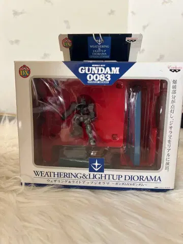 GUNDAM 0083 웨더링 & 라이트업 디오라마