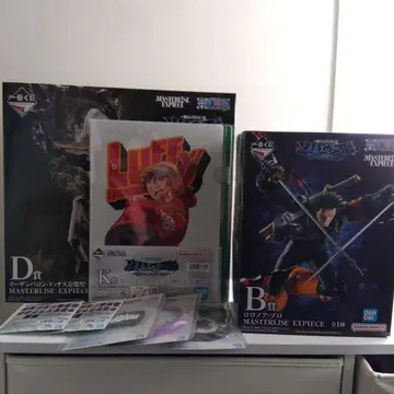 1번 복권, 원피스, 미래섬, 에그헤드, B, D상 세트