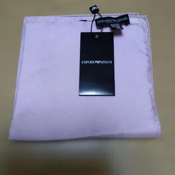 EMPORIO ARMANI 핑크 손수건