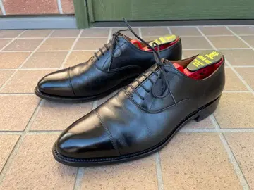 스코치 그레인 장인 HG-0530 24.5cmEEE 스트레이트 팁 블랙