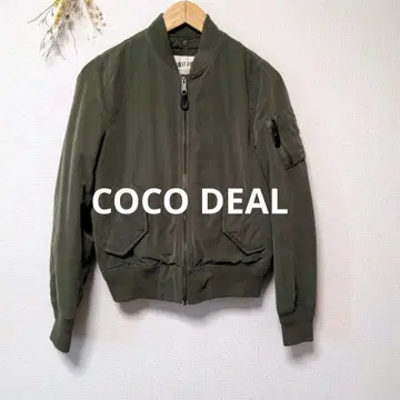 COCO DEAL 코코딜 블루종 아우터 MA-1 퀼팅