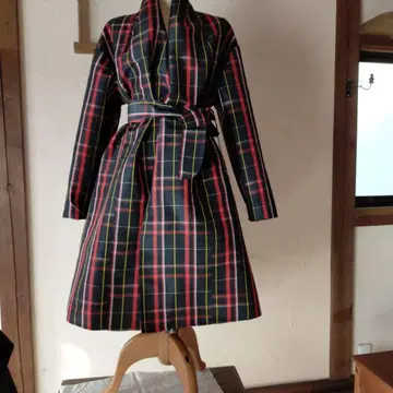 오시마 명주 가디건 코트 기모노 리메이크