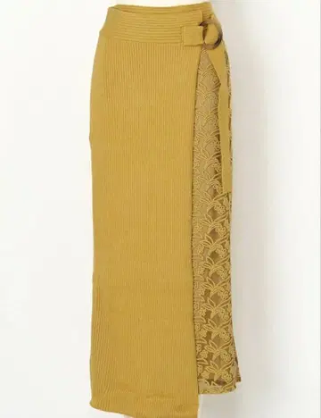 릴리 브라운 레이스 도킹 스커트