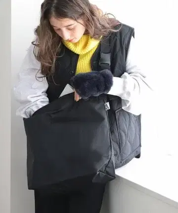 새상품급, 남녀 공용, 드리프터, 빅 토트백, 블랙