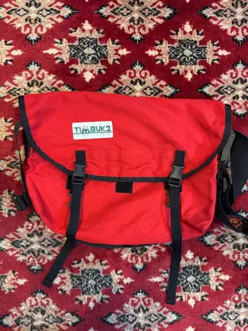 90s 구택 TIMBUK2 (틴백 투) 메신저 백/레드