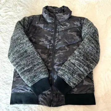 Halham 카모 패턴 자켓  블루종 XL