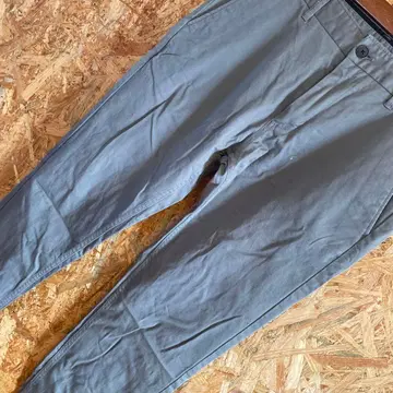 AE9245 ZARA MAN 치노 팬츠 차콜 그레이 남성용 32