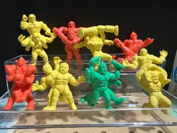 근육맨 지우개 파트 16 일체형 기술 지우개 무판권판