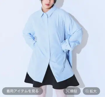 JEANASIS 2WAY 커프스 실키 셔츠