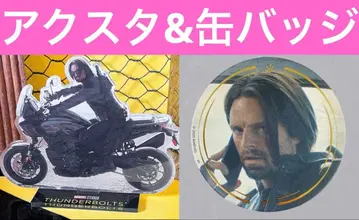 썬더볼츠 버키 아크릴 스탠드 캔뱃지