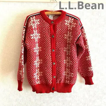 엘엘빈 노르딕 빈티지 티롤리안 스웨터 가디건