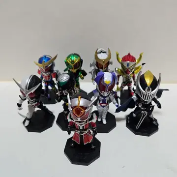 월드 컬렉션 가면라이더 피규어 9체 세트