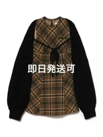 Mimi check set mini dress andmary