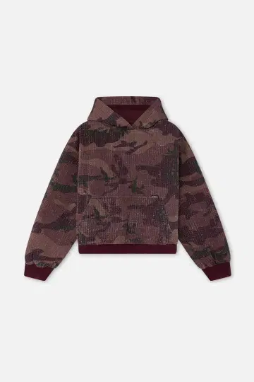 scuffers RIPSTOP BURGUNDY HOODIE 후드티