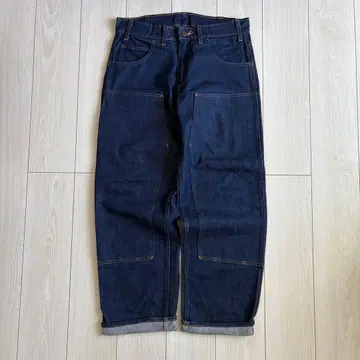 PRISON BLUES 더블니 페인터 데님 USA 제조