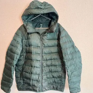 UNIQLO 다크 그린 울트라 다운 자켓 XL
