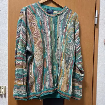 limnos 림노스 호주산 니트 스웨터 멀티 컬러 3D