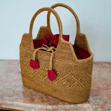 [ 새상품 미사용 ] 아타 바스켓백