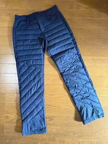 [새상품급] Mizuno 네이비 퀼팅 팬츠 (M 사이즈)