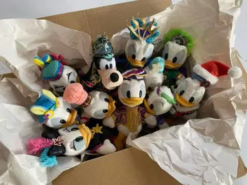 도쿄 디즈니랜드 & 디즈니씨 도널드 덕 구피 인형 배지