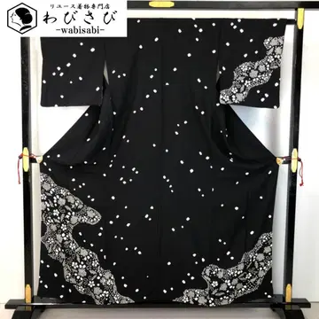 츠케사게 조임 무늬 꽃무늬 패턴 가드 가공 모노톤 K-5554