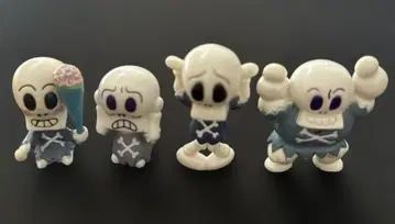 호빵맨 뮤지엄 호러맨 피규어 4개 세트