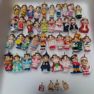 후지야 페코짱 포코짱 키링 39+4개 묶음 판매