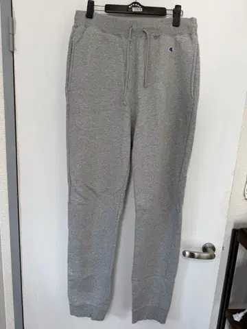 Champion 그레이 스웨트 팬츠 X-LARGE