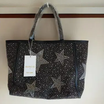 GUSCIO 별 패턴 토트백