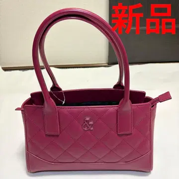 새상품 핑키앤다이안 핸드백 핑크 비즈니스 백 bag