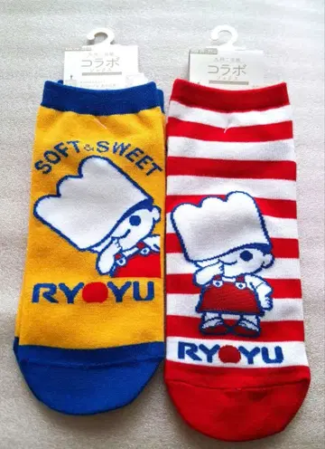 RYOYU 캐릭터 료짱 삭스 2족 세트