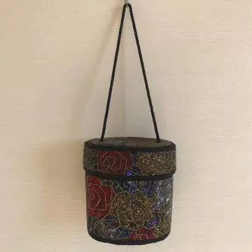 비즈 자수 핸드백 숄더백