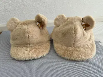 푸우 모자 캡 복슬복슬