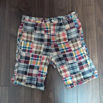 Southwick 체크 무늬 숏팬츠 31