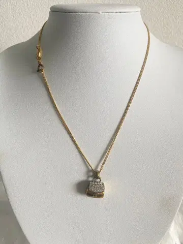 발렌티노 목걸이 빈티지 925 각인 전체 길이 약 42cm