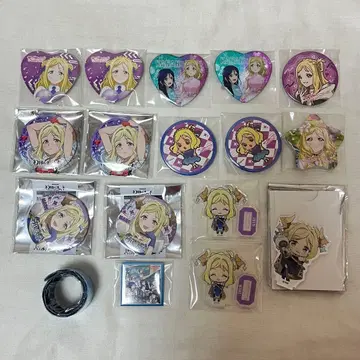 러브 라이브 선샤인 Aqours 환일의 요하네 오하라 마리 마리 캔뱃지