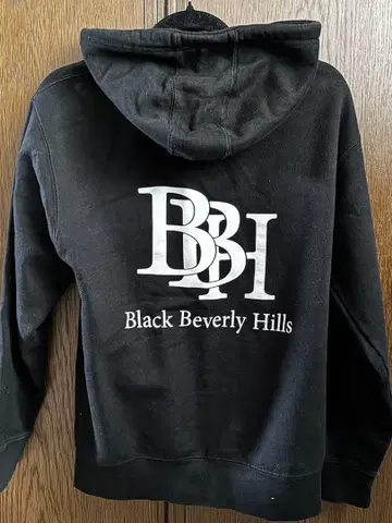 Black Beverly Hills 후드티 M 사이즈 블랙
