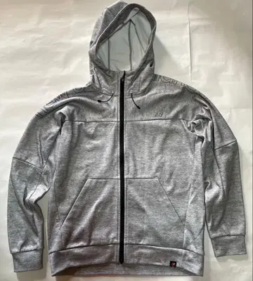 남성용 뉴발란스 후드티 그레이