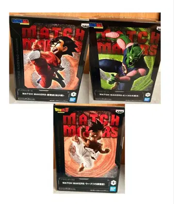 MATCH MAKERS 피콜로 대마왕 손오공 우브 피규어 세트