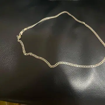 이탈리아제 실버 체인 목걸이 랍스터 클래스프