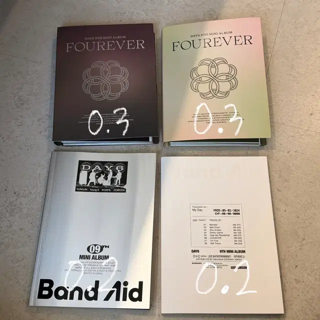 데이식스 개봉 앨범 양도