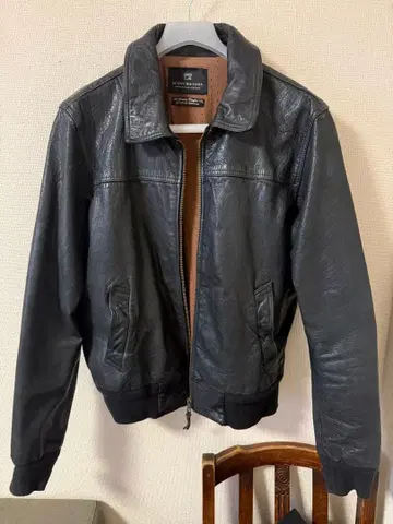 SCOTCH&SODA 블랙 가죽 자켓 L 사이즈