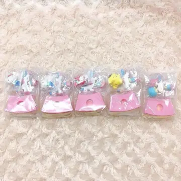 Shaky! 산리오 캐릭터즈 회전목마 -PINK- 총 5종