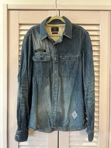 CRIMIE ECOTRIPPING 클라이미 x 에고 트리핑 데님 셔츠