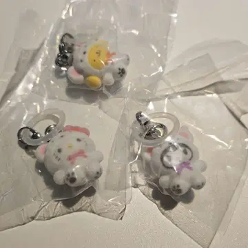 메지루시 액세서리 후와후와 스노우 산리오 참