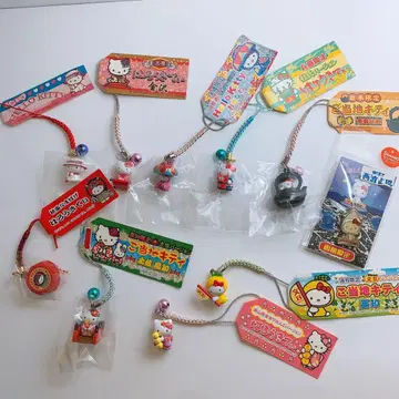 헬로키티 지역 한정 펜던트 스트랩 키링