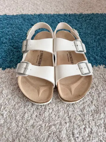 Birkenstock 화이트 샌들 41