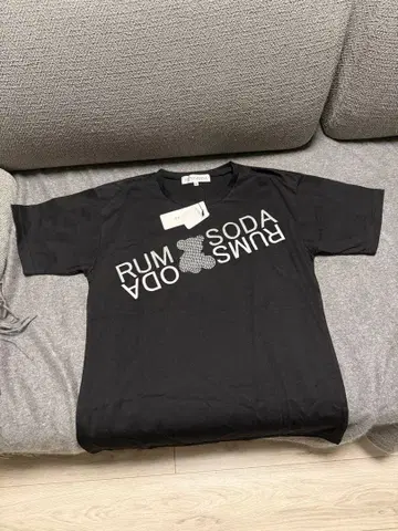 RUMSODA 블랙 T셔츠 XL