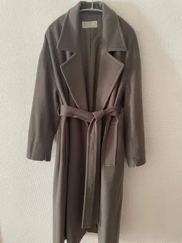 [ Plage ] 랩 코트 올리브 38